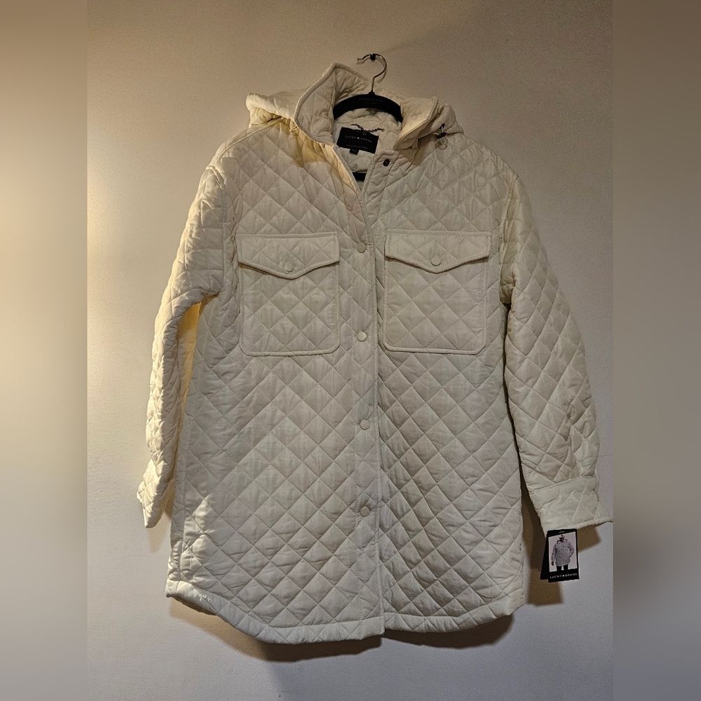 74- Lucky brand womans jacket - Picture 1 of 4